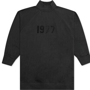 Fear of God Essentials 3/4 Sleeve 1977 Mockneck Sweatshirt